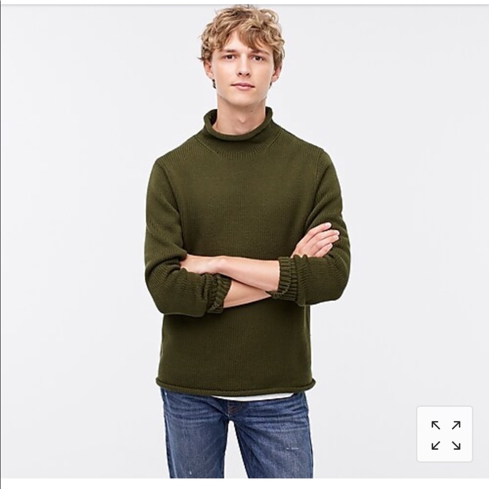 JCrew Unisex 1988 cotton rollneck sweater